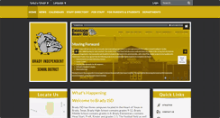 Desktop Screenshot of bradyisd.org